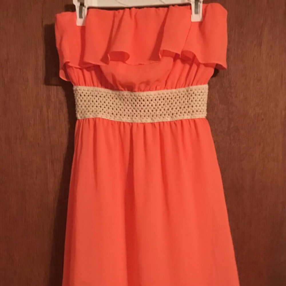 Orange Maxi Dress